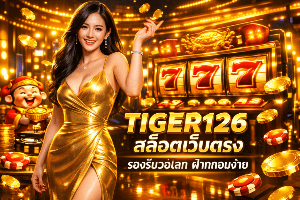 TIGER126 สล็อตเว็บตรง รองรับวอเลท ฝากถอนง่าย ด้วยระบบออโต้