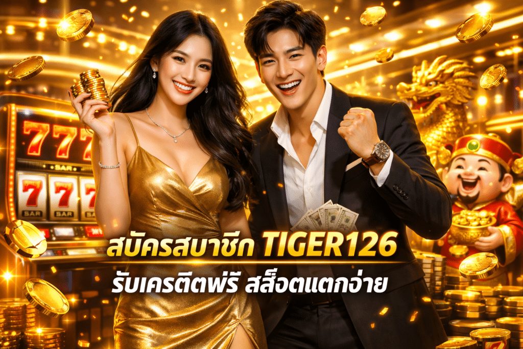 สมัครสมาชิก TIGER126 รับเครดิตฟรี สล็อตแตกง่าย