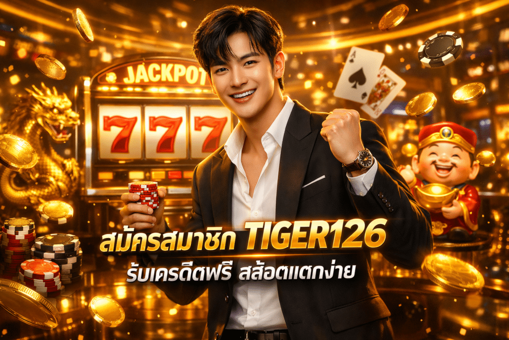 สมัครสมาชิก TIGER126 รับเครดิตฟรี สล็อตแตกง่าย ไม่มีขั้นต่ำ